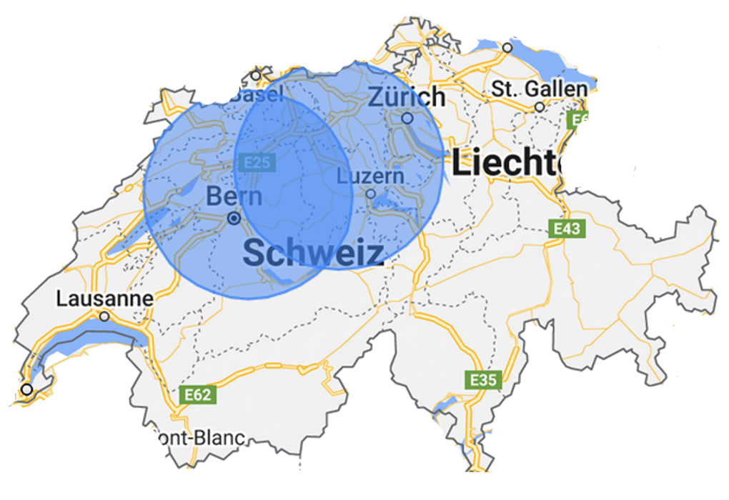 Schweizer-karte-suisse-systems-24-7-Service