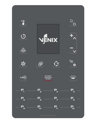 Vertex Bedienpanel Digital kontroller