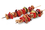 fleisch gemüse spiess