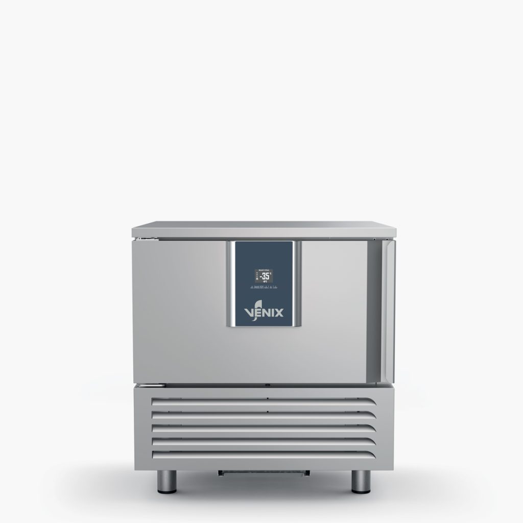 kleine pfrofessioneller schockfroster venix aspen suisse systems OTT033EVF-r290gas-green ASP05HGB