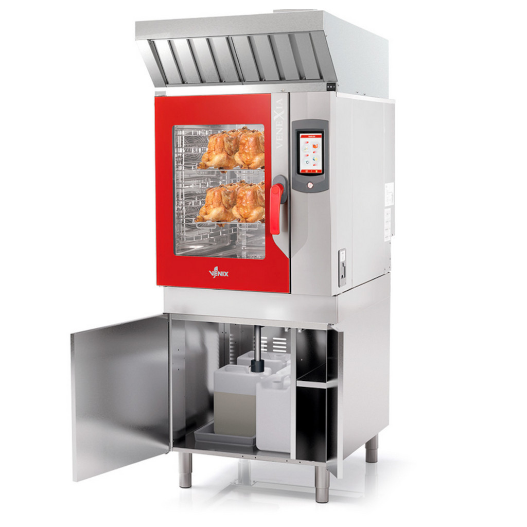 poulet-chicken-ofen-steamer-fleisch-smoke