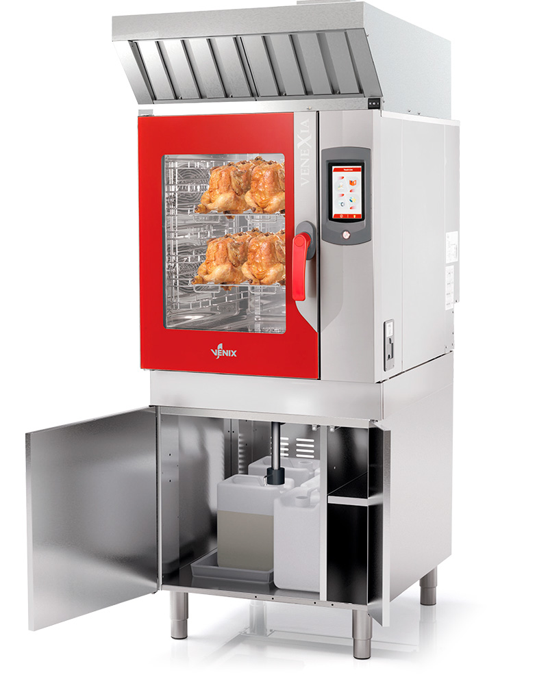 venix-gastro-chicken-poulet-grill-system-steamer-ofen